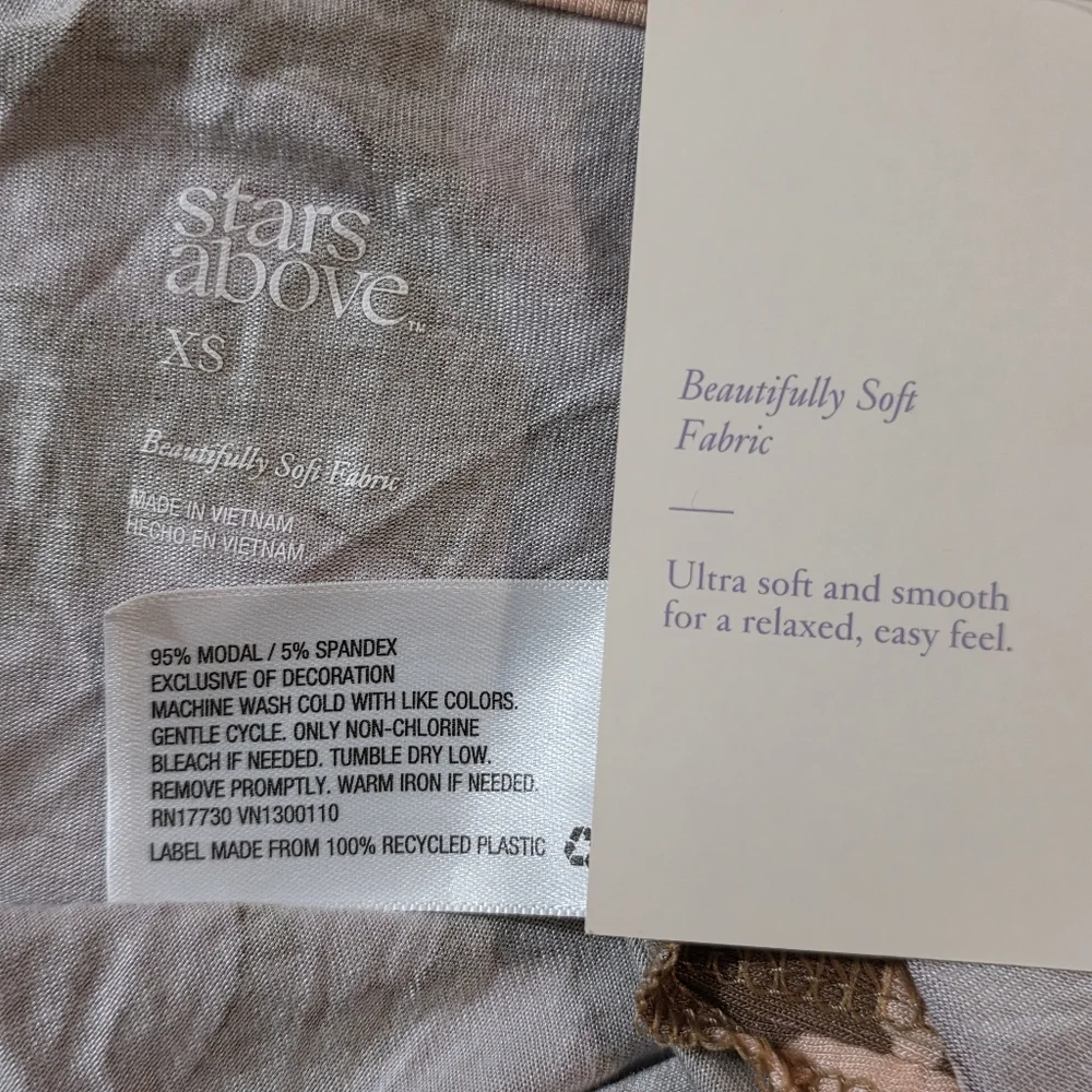 Stars Above Ultra Soft Spaghetti Strap Abstract Floral Sleep Tank Top Pajama
